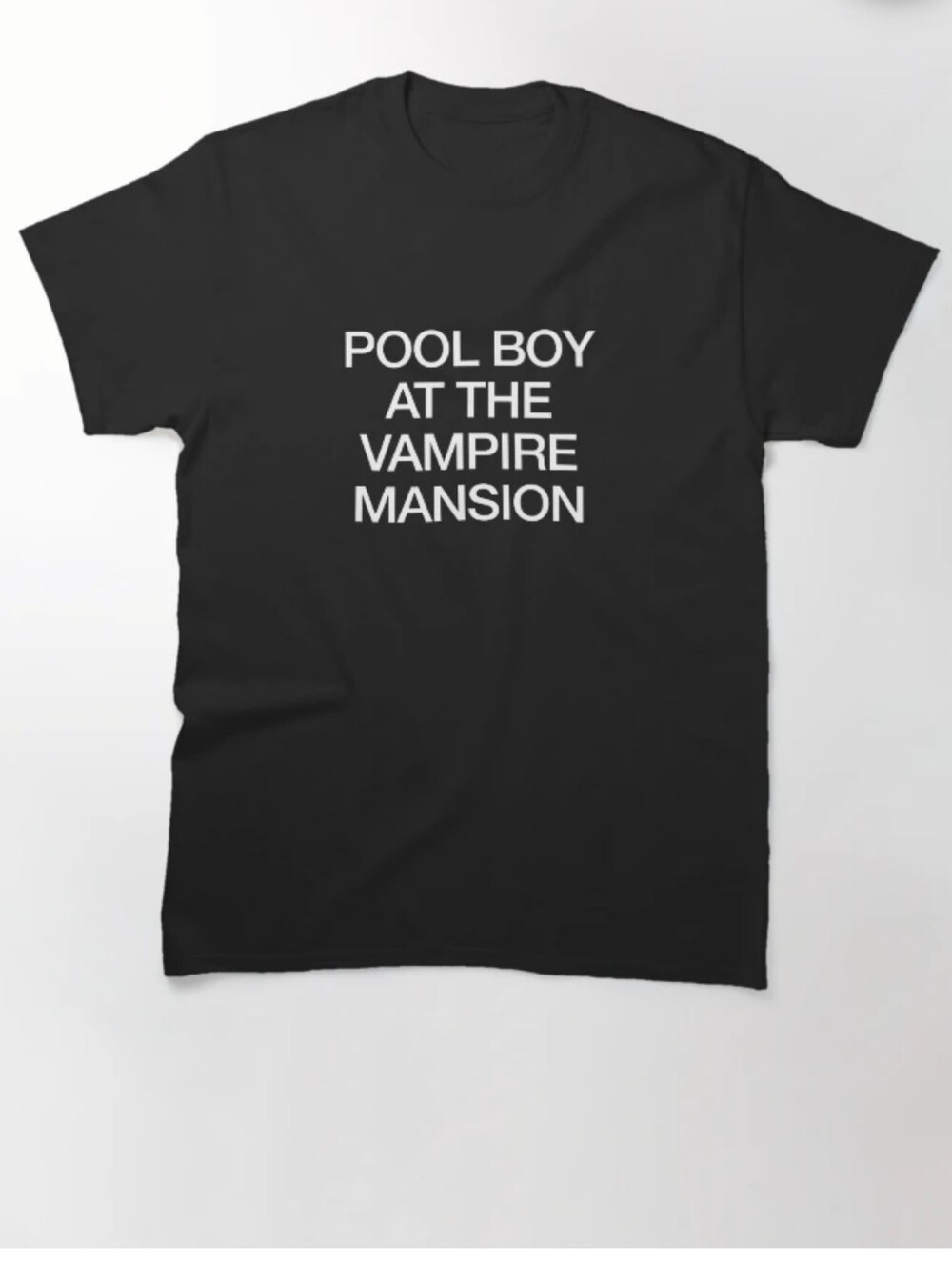 My Chemical Romance MCR Pool Boy At The Vampire Mansion T Shirt